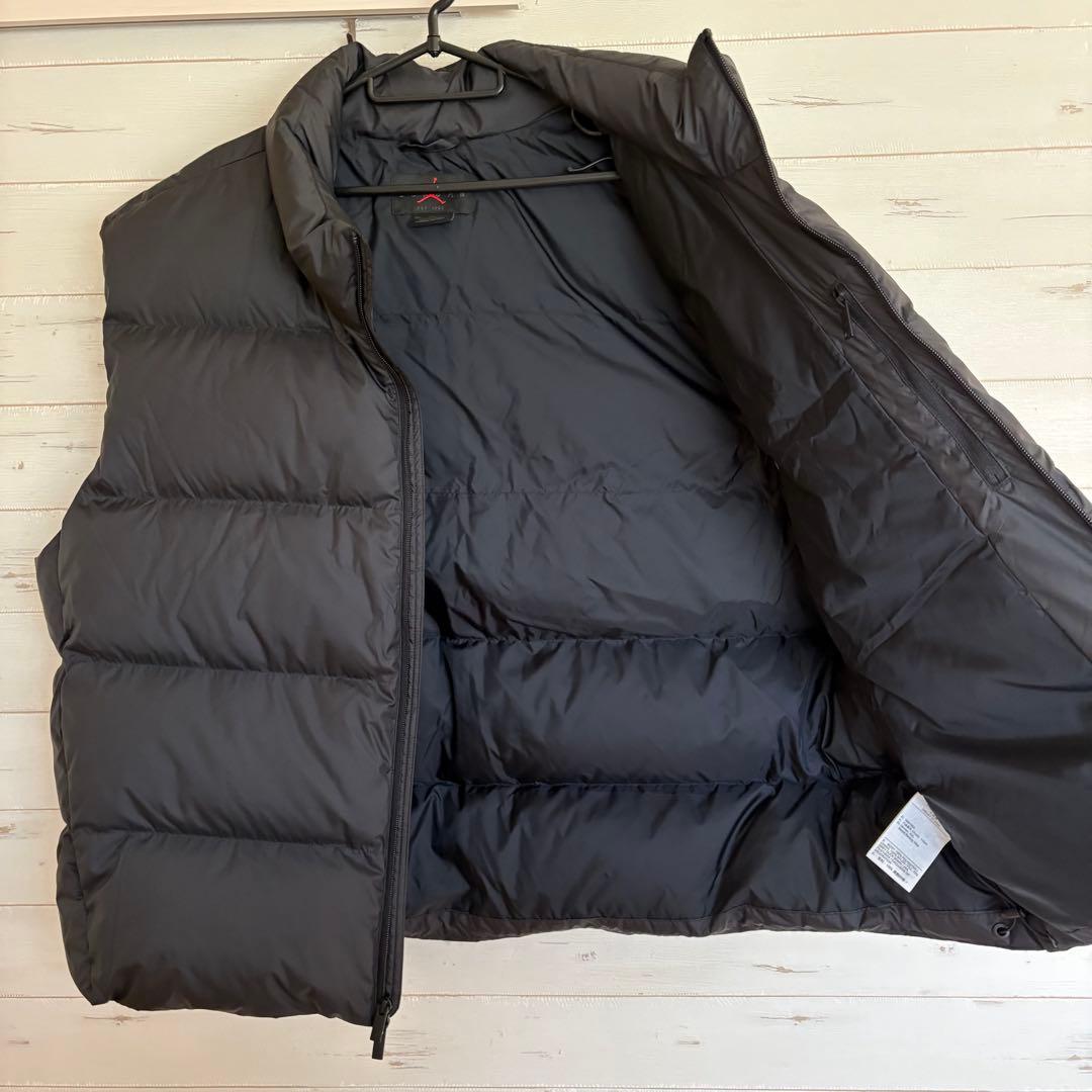 Jordan ジョーダン ブラック ダウンベスト XXL