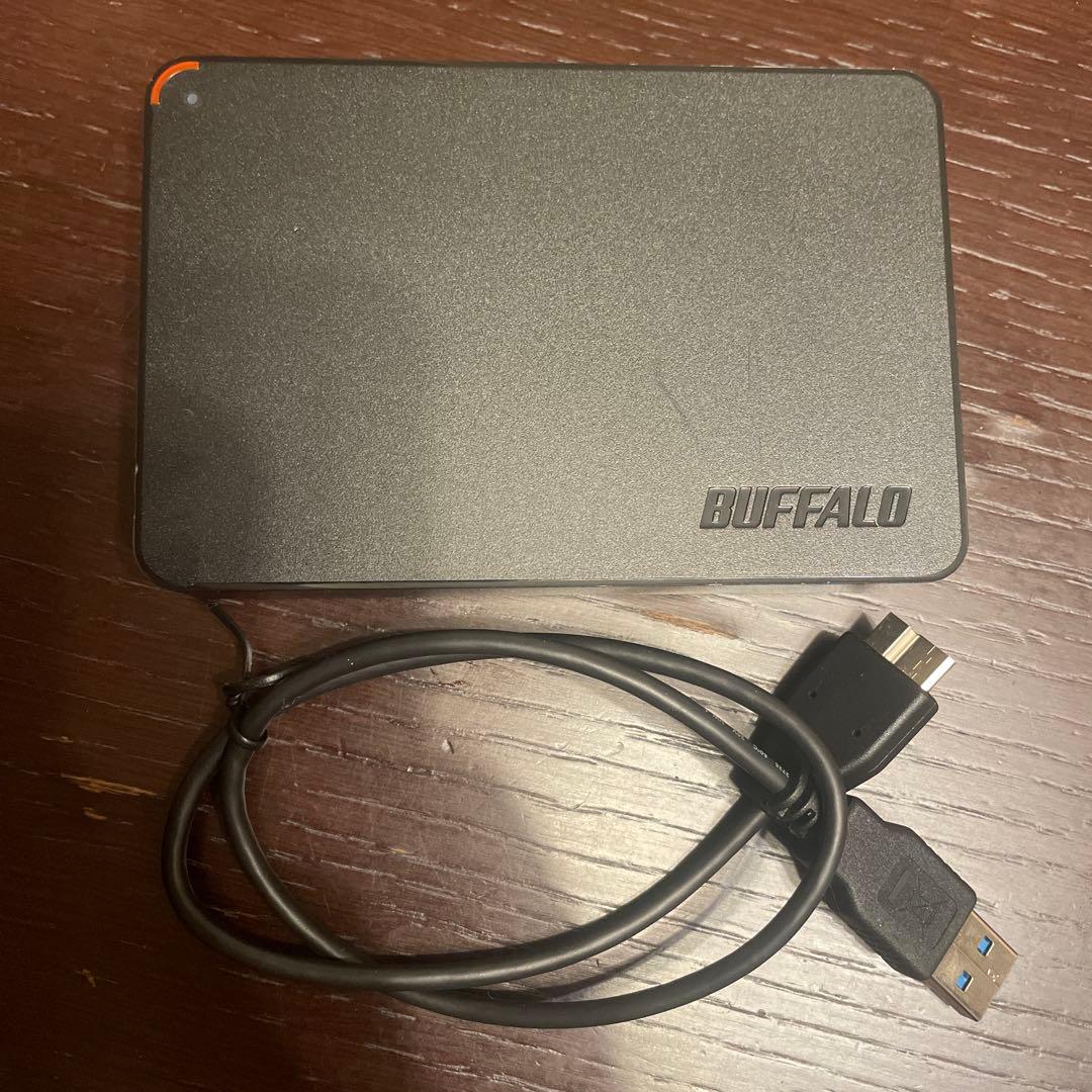 BUFFALO USB3.1(Gen1)/USB3.0用ポータブルHDD 1TB