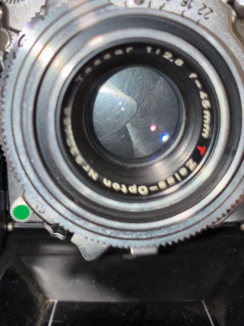 Carl Zeissコンテッサ35(CONTESSA35)テッサー45/2.8