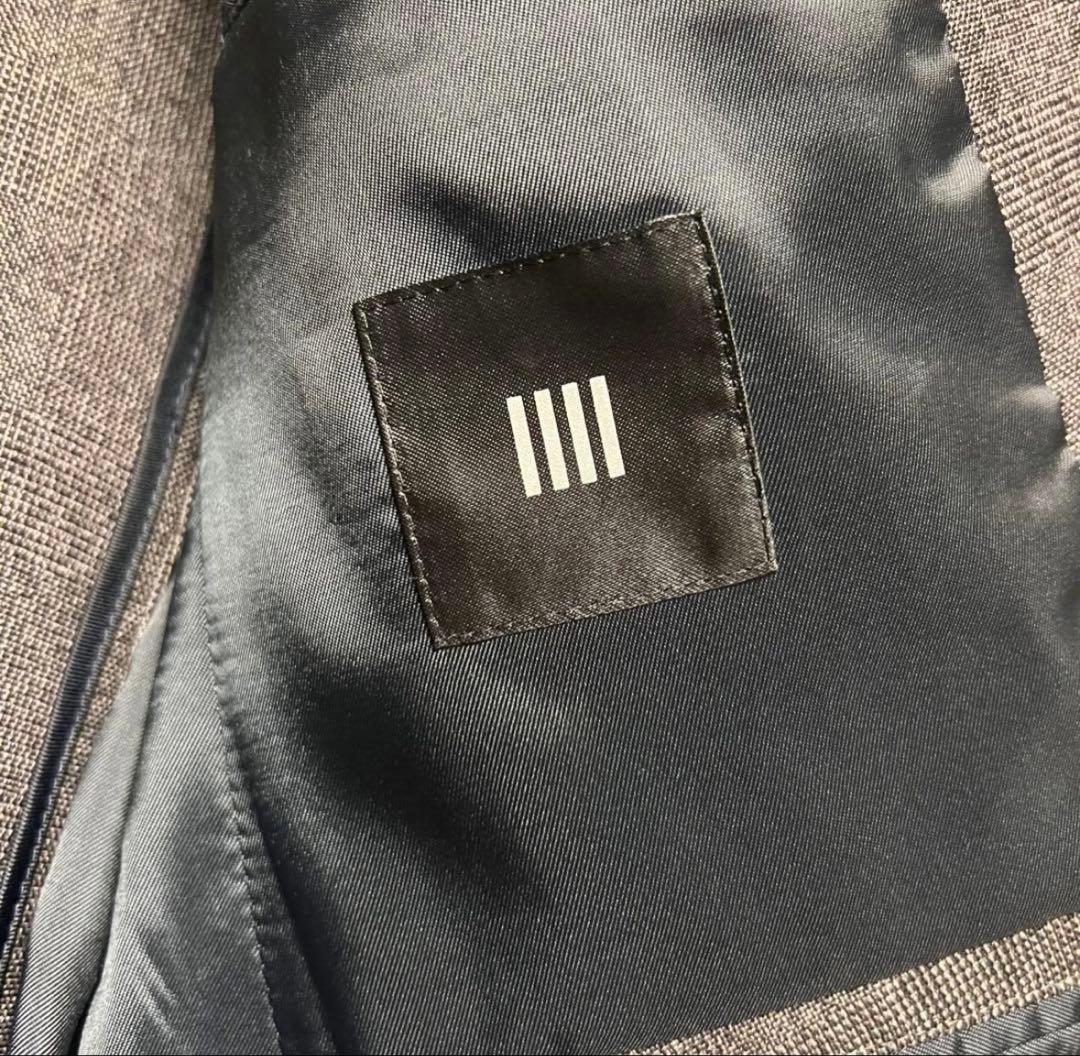 【美品】スーツセレクト　上下スーツ　4s y4 洗える　セットアップ　グレー