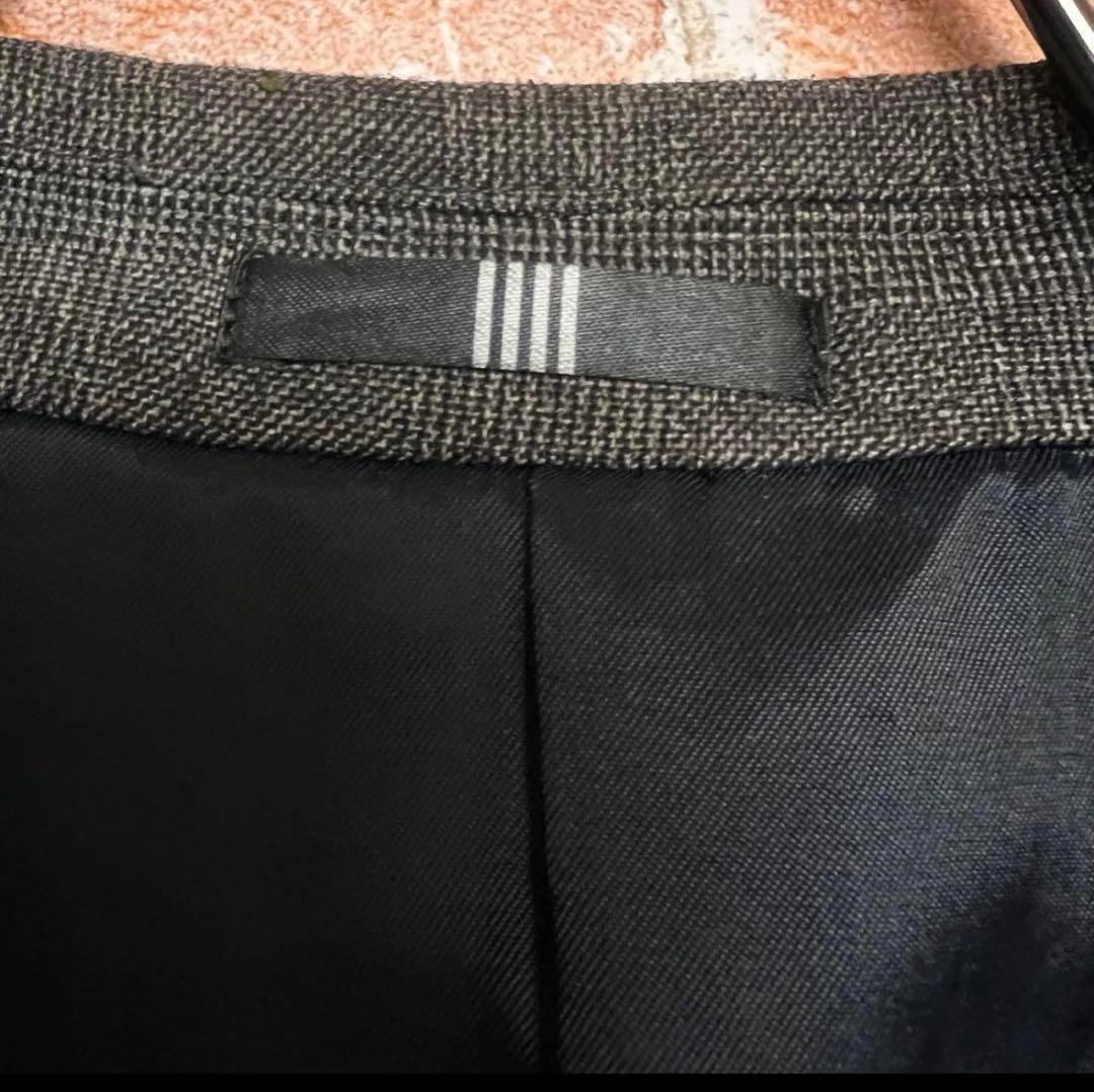 【美品】スーツセレクト　上下スーツ　4s y4 洗える　セットアップ　グレー