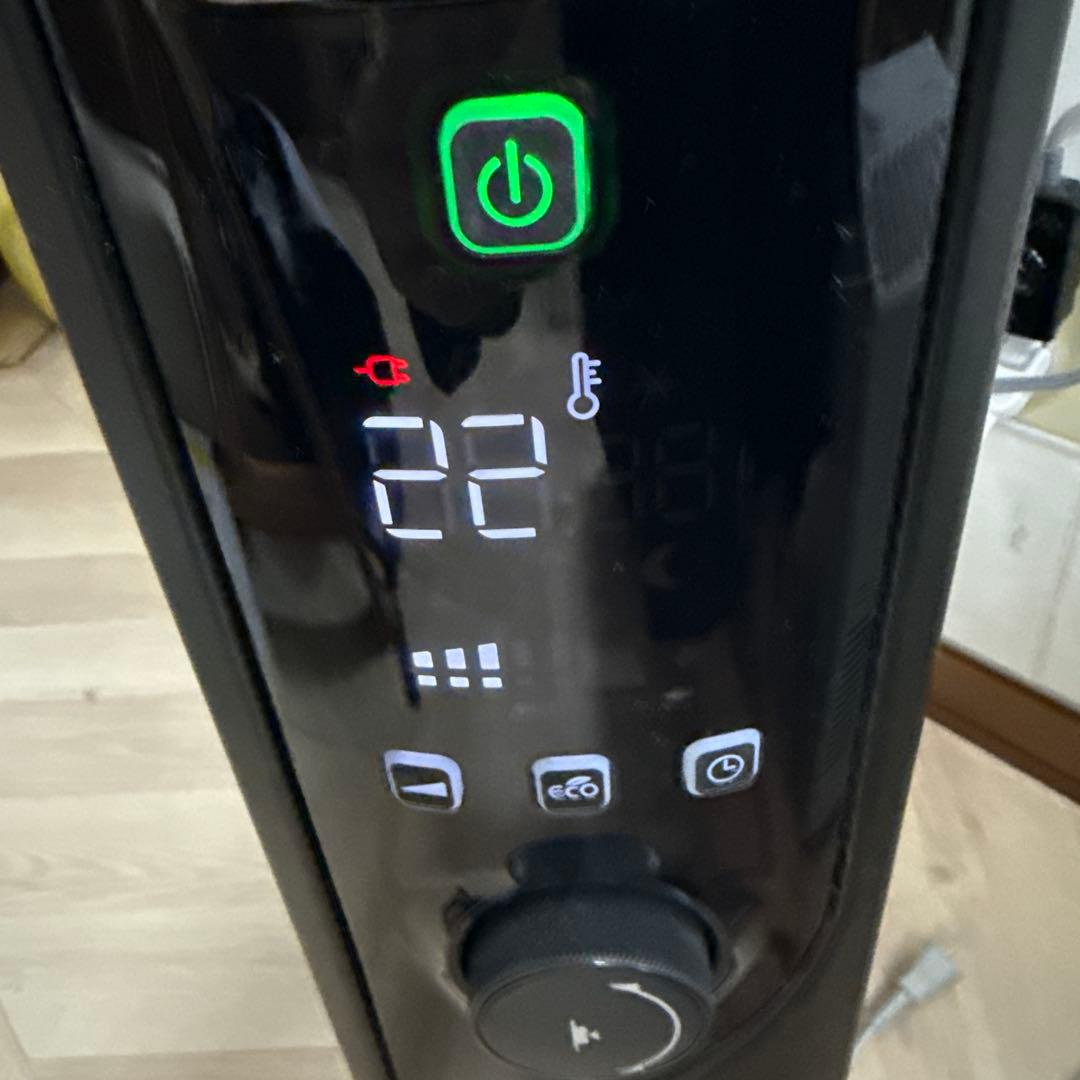 美品　デロンギ　マルチダイナミックヒーター　MDHU09-PB マットブラック