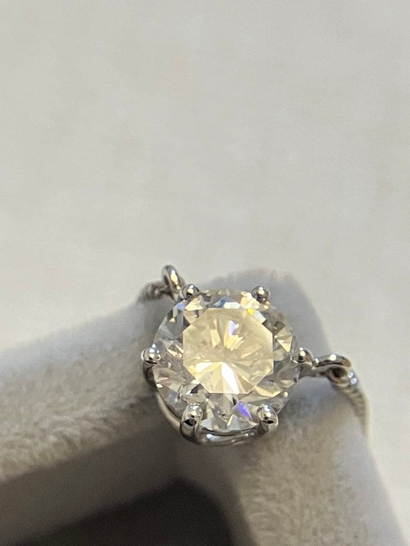 ジュエリーマキ　1粒ダイヤモンド　ネックレス　1.01ct プラチナ