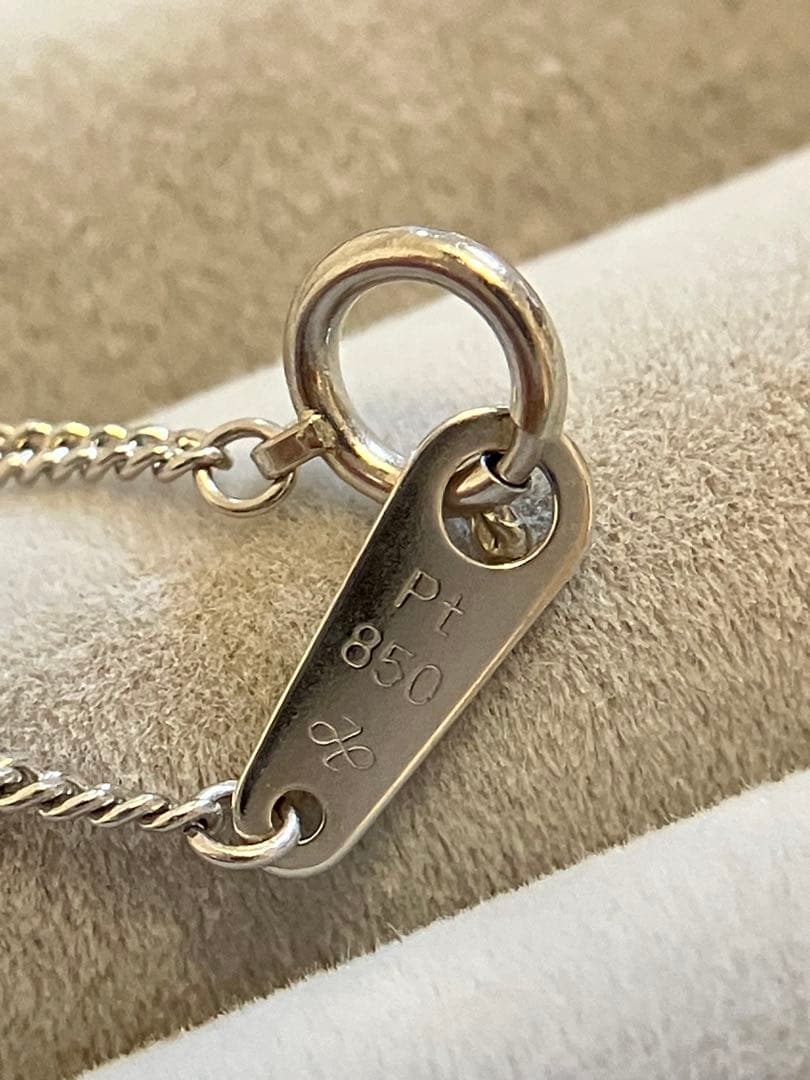 ジュエリーマキ　1粒ダイヤモンド　ネックレス　1.01ct プラチナ