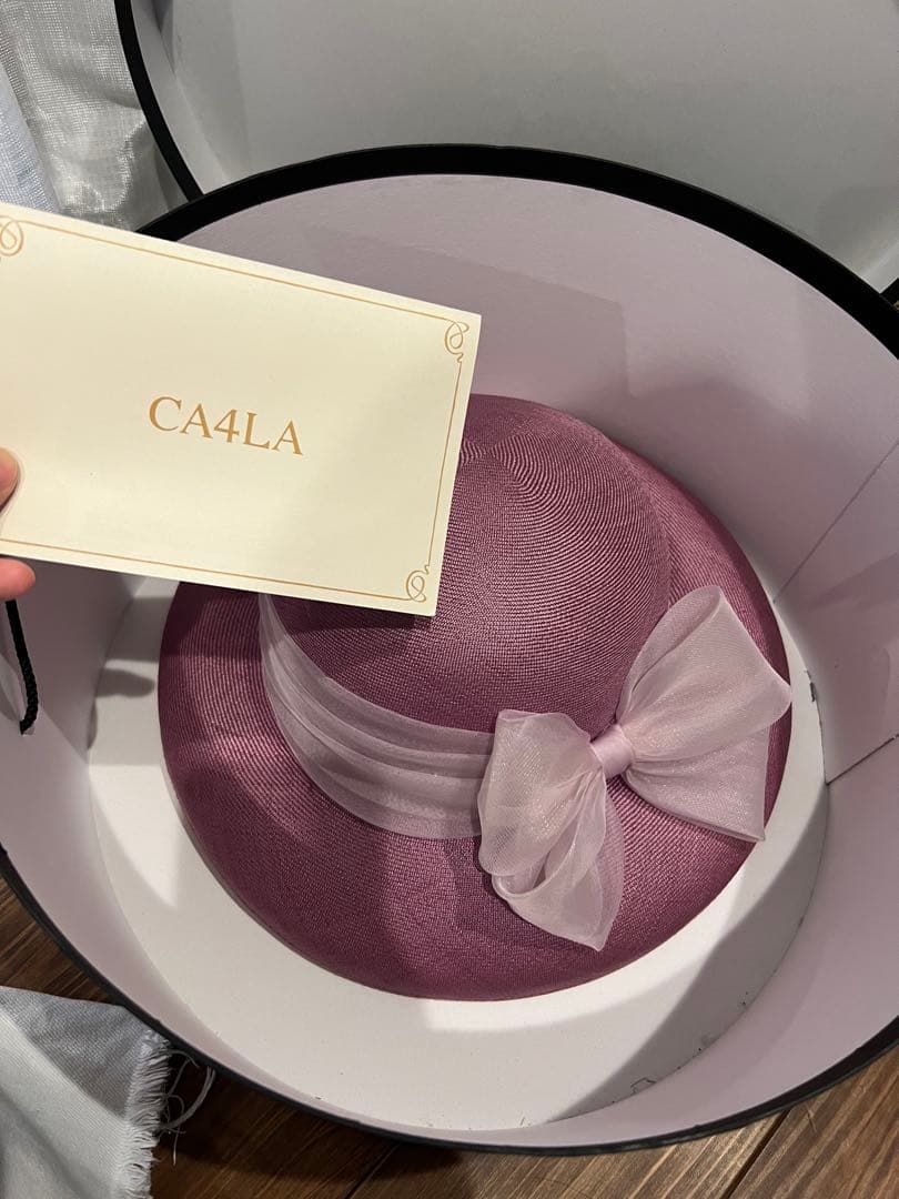 カシラ　Ca4la リボンハット