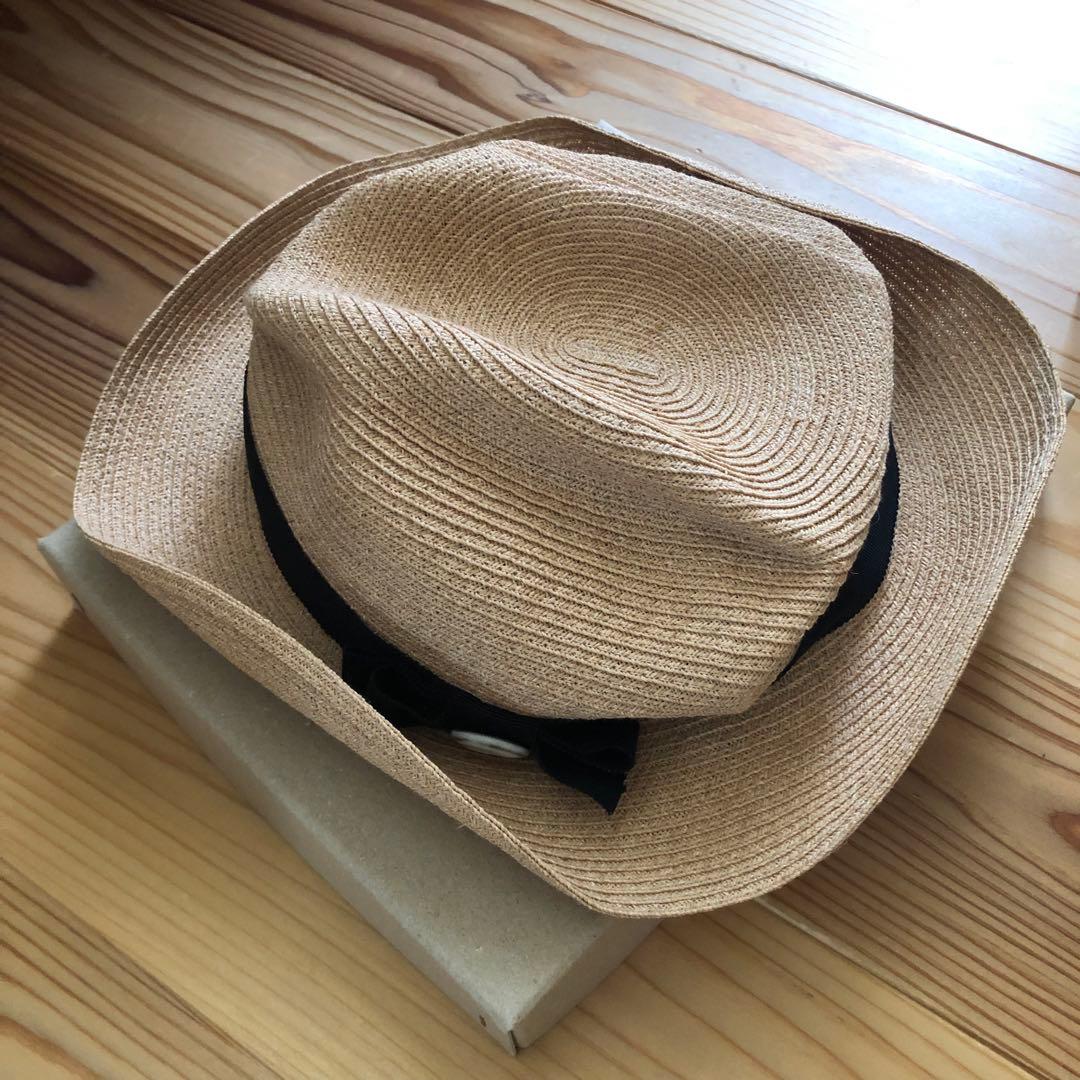 kuma-kuma　マチュアーハ バーズワーズ　コラボ ラフィアハット