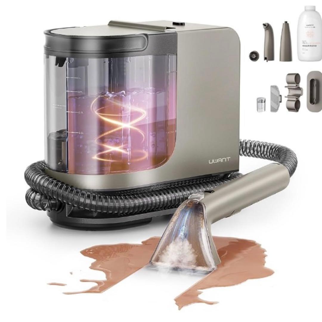 新品　カーペットクリーナー 超強吸引力スチームクリーナー 高温リンサークリーナー