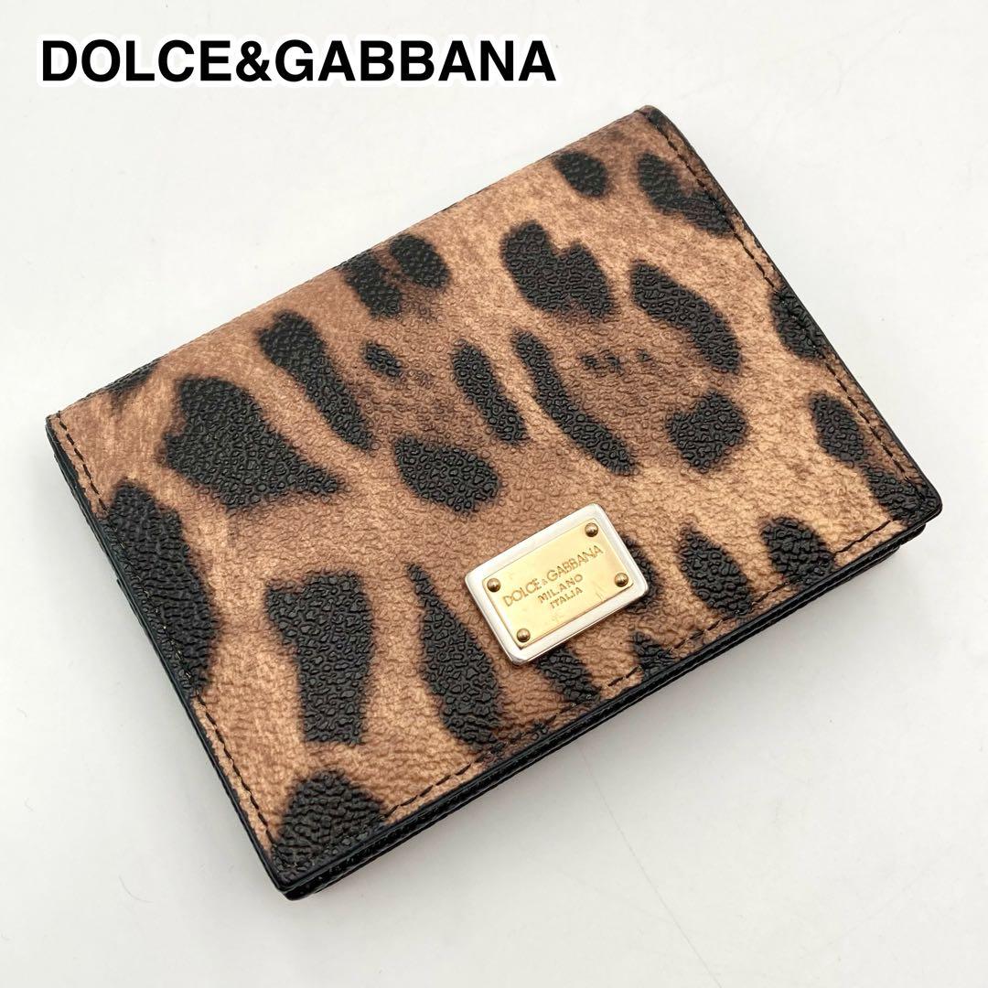 Happy shop✨ドルチェ&ガッバーナ カードケース 名刺 レオパード