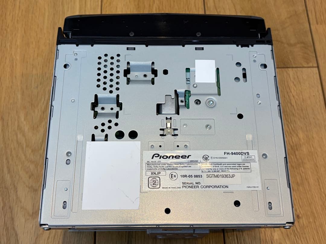 カーオーディオ Pioneer carrozzeria FH-9400DVS