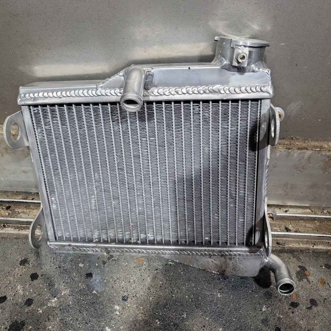 RZ250 350 アルミ ラジエーター　ホース付き