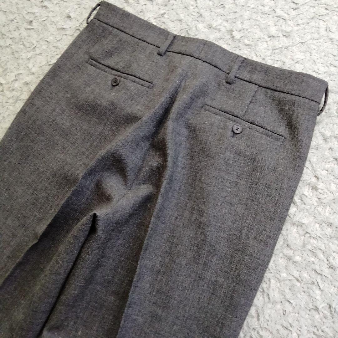 プラダ【美品】スラックス　極上ウール　50サイズ　PRADA　グレー系