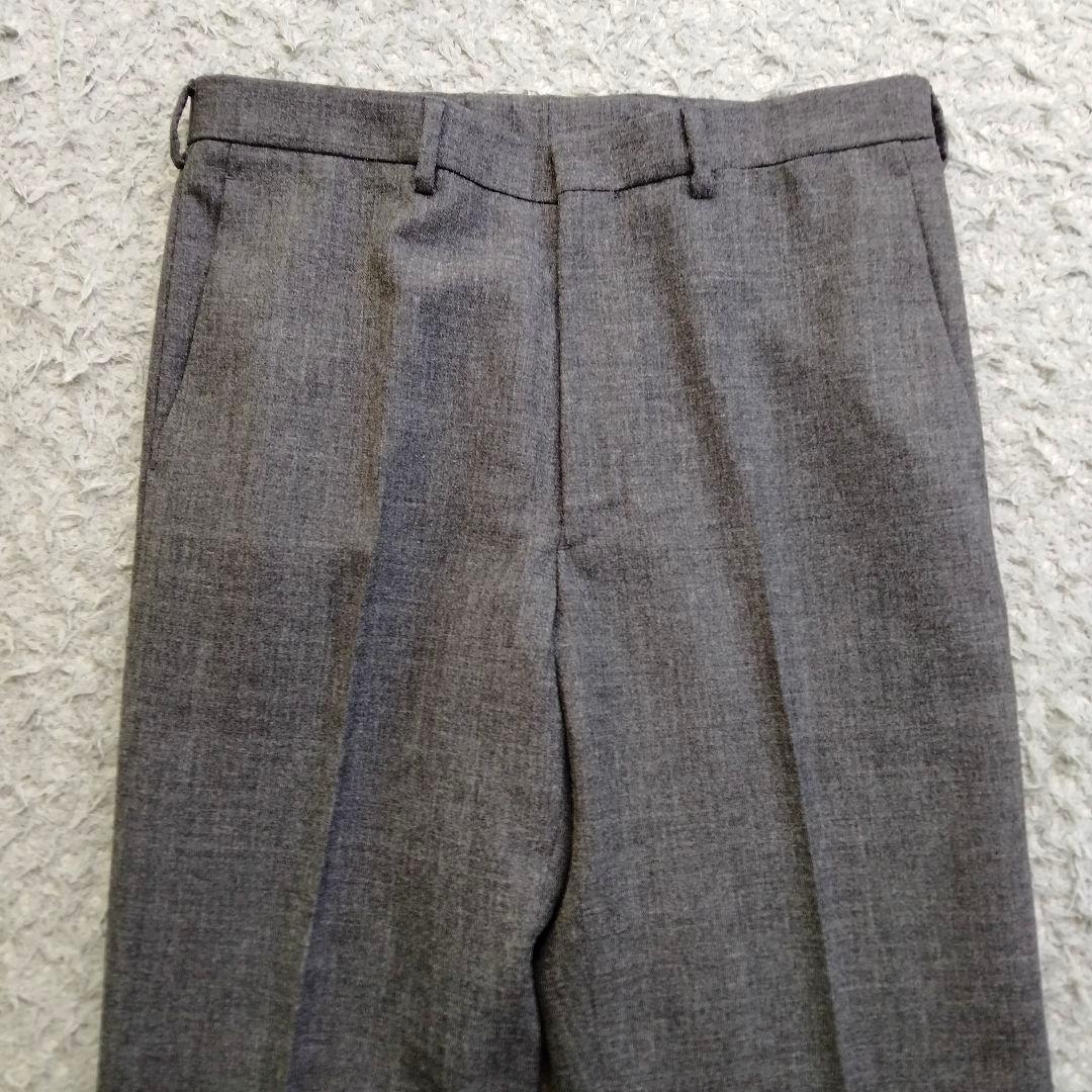 プラダ【美品】スラックス　極上ウール　50サイズ　PRADA　グレー系