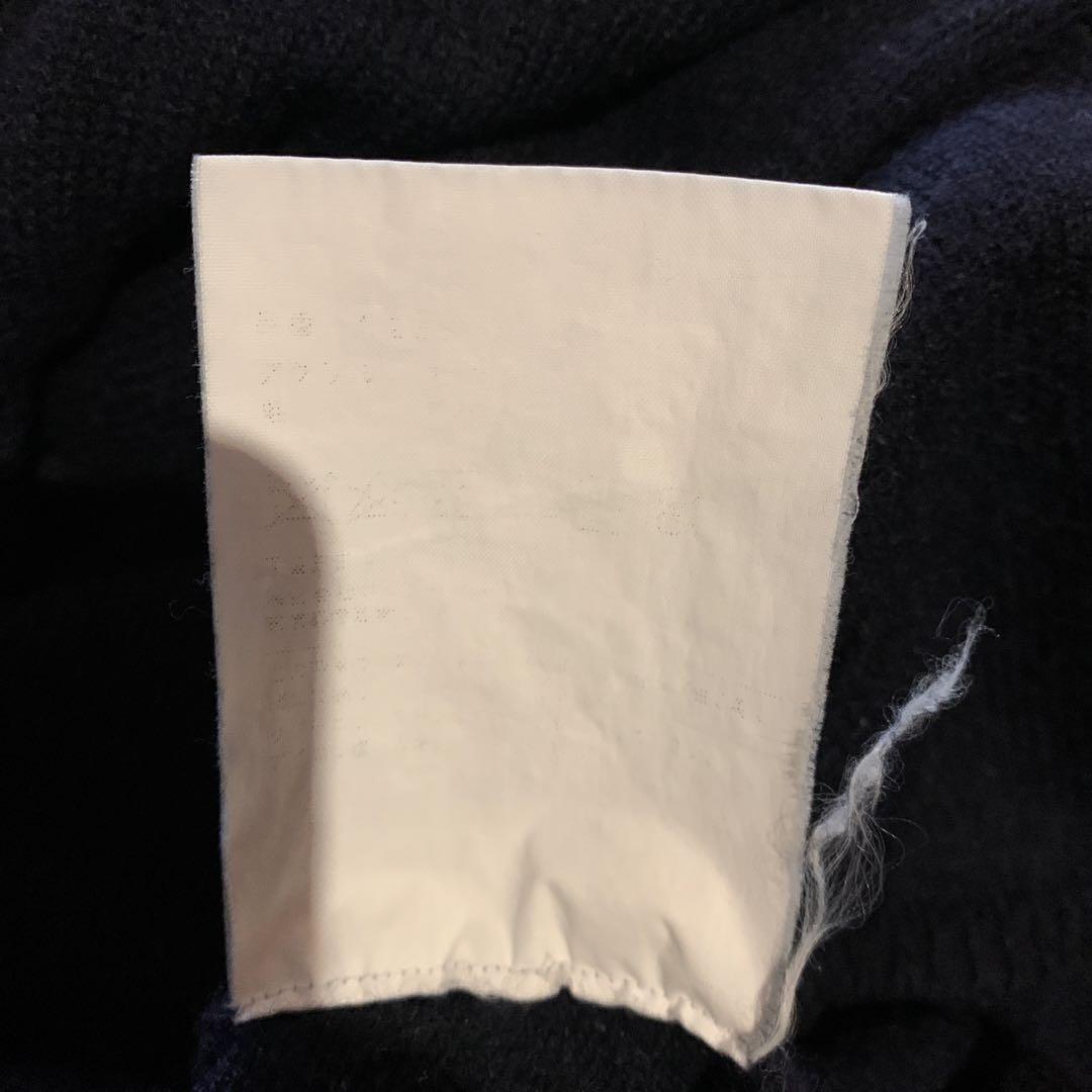 COMME des GARÇONS SHIRT クルーネック　ニット　ネイビー