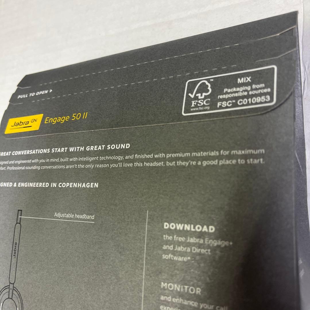 Jabra Engage 50 II 有線ヘッドセット