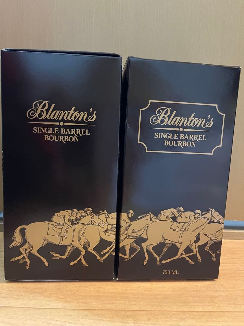 ブラントン ブラック　Blanton's black Bourbon 2本セット