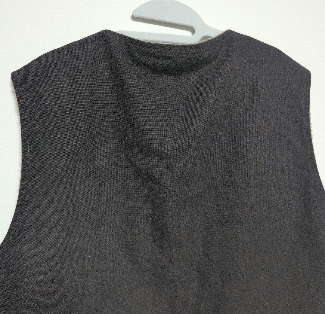 Carhartt　カーハート　ダックベスト　裏ボア　メキシコ製　4XL　ブラウン