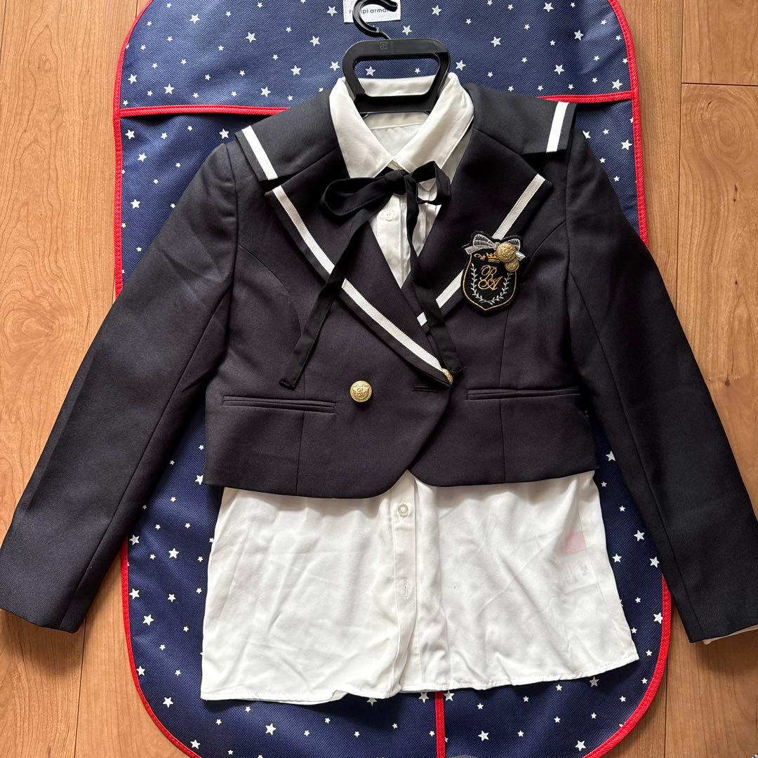 レピピ　repipiarmarioセレモニー服　卒服　ジャケットM スカートS