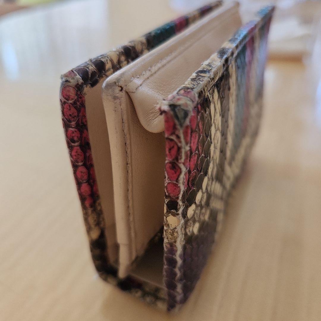 GUCCI グッチ パイソン スモール ウォレット　折り財布