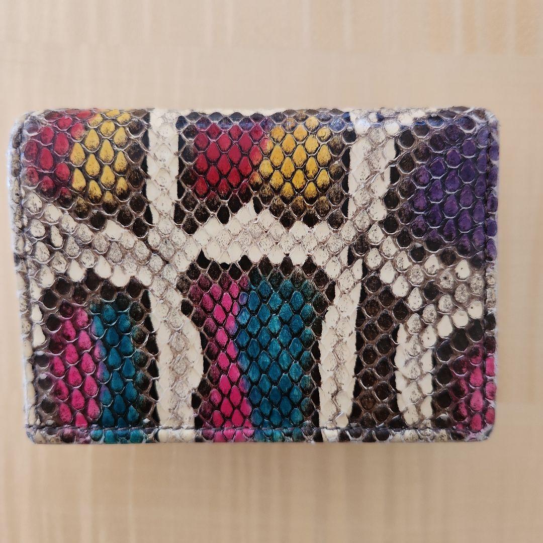 GUCCI グッチ パイソン スモール ウォレット　折り財布