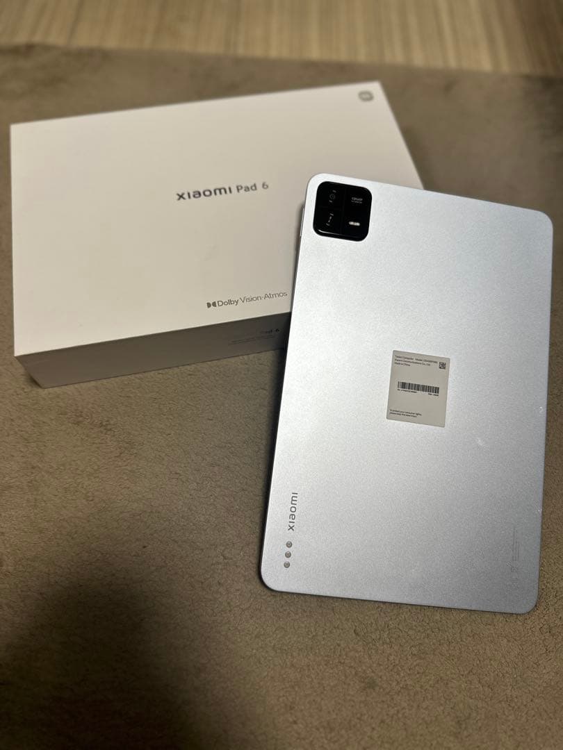 Xiaomi Pad 6 本体 シルバー 箱付き