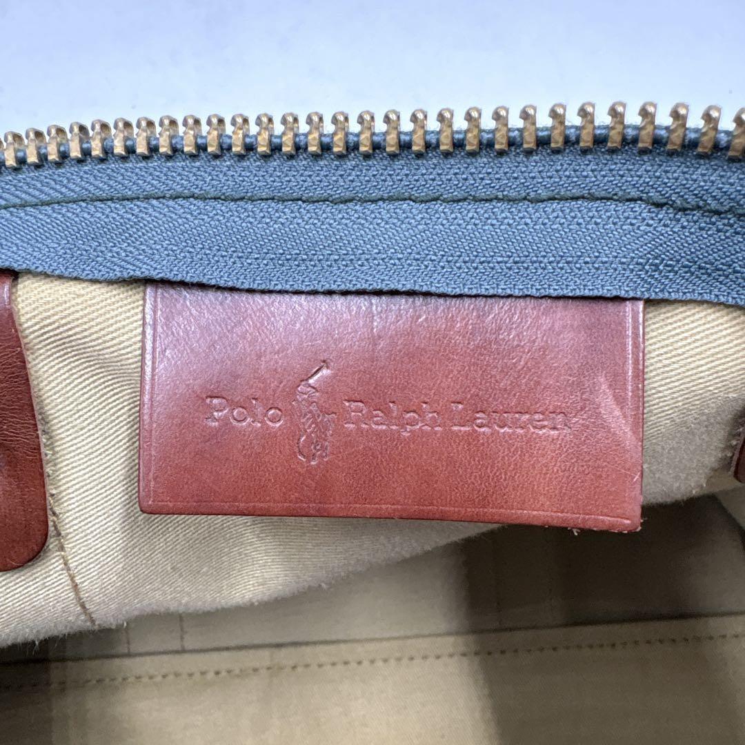 ✨希少 ポロラルフローレン ボストンバッグ 2way ショルダーバッグ チェック