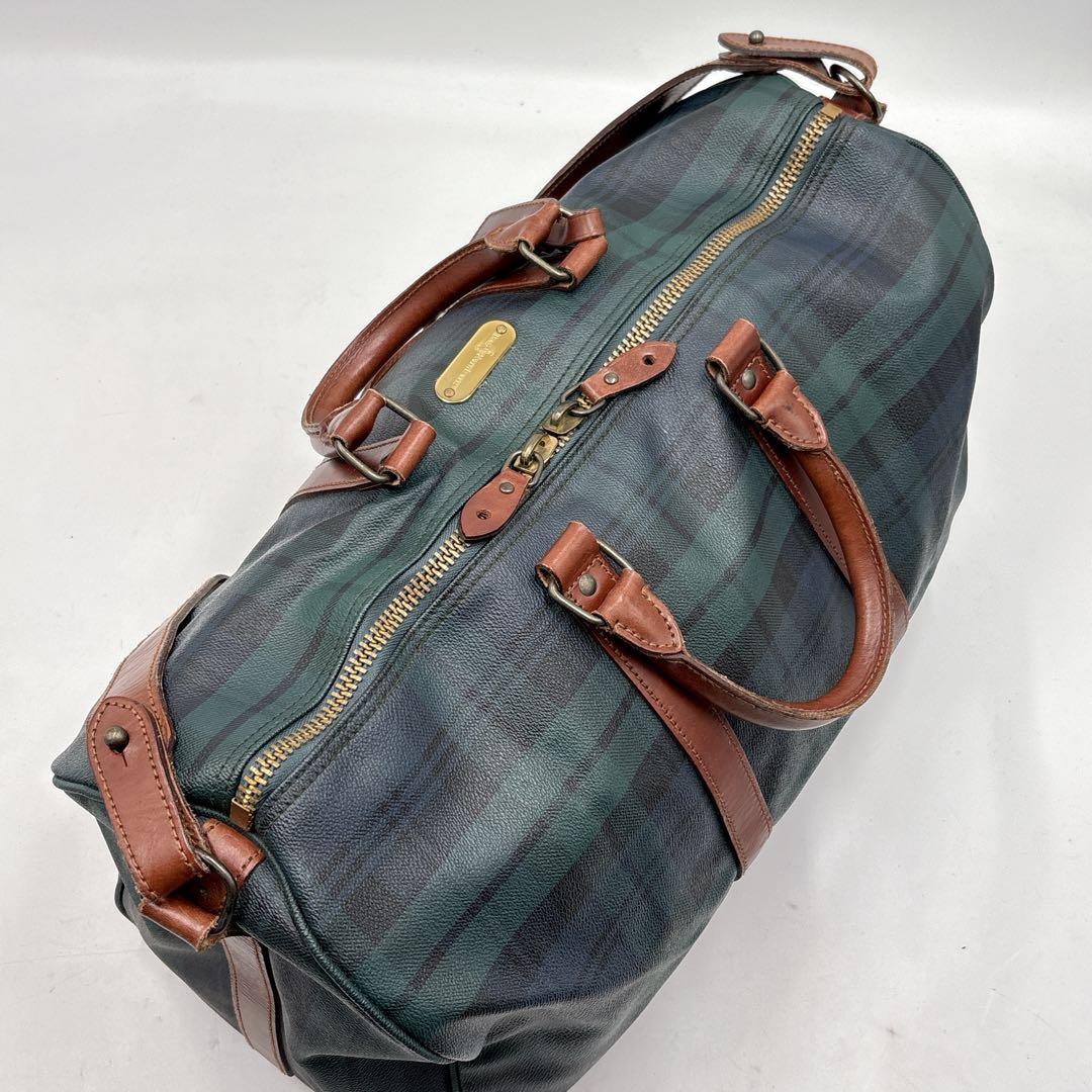 ✨希少 ポロラルフローレン ボストンバッグ 2way ショルダーバッグ チェック