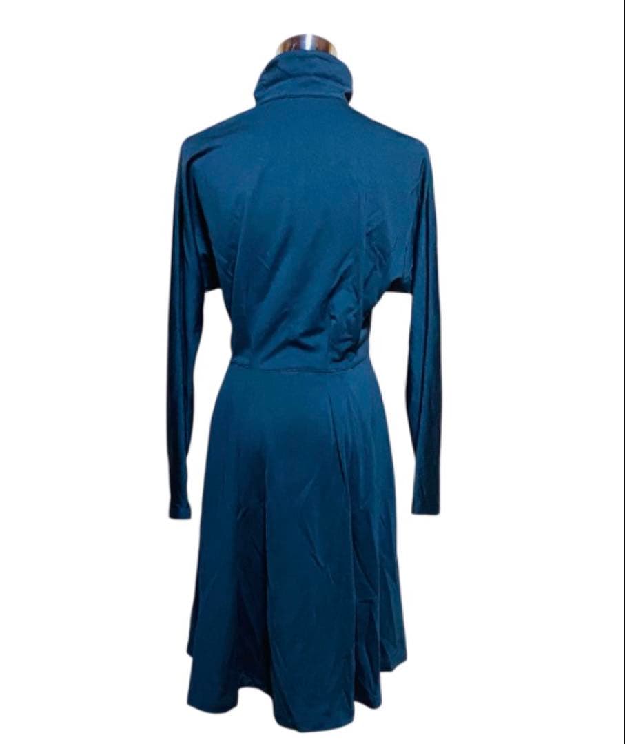 希少 サンプル Y's bis ワンピース ボタン ストレッチ スカート 黒