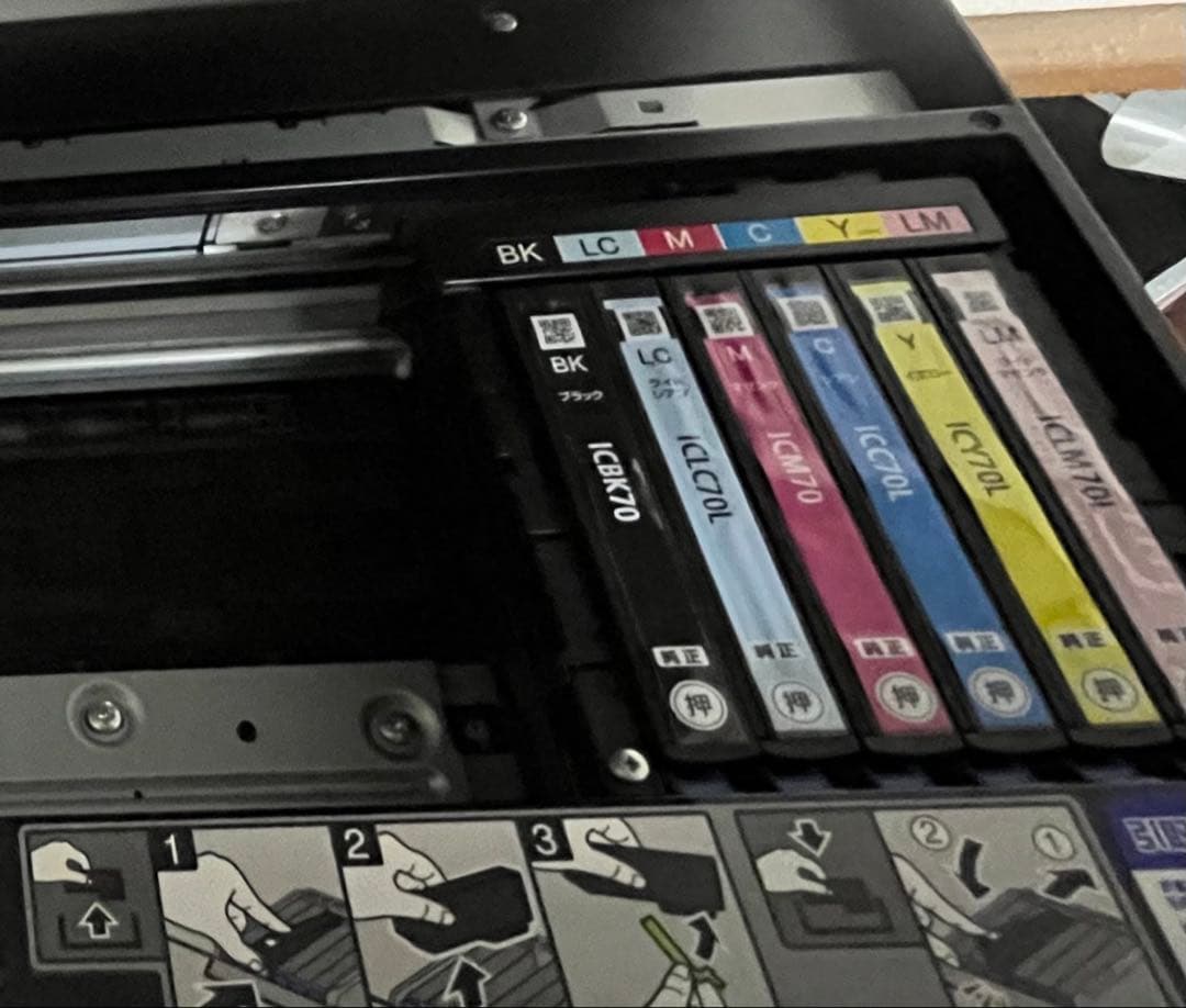 EPSON複合機　EP-805A　中古店購入正常中古品本体、現状渡しです。