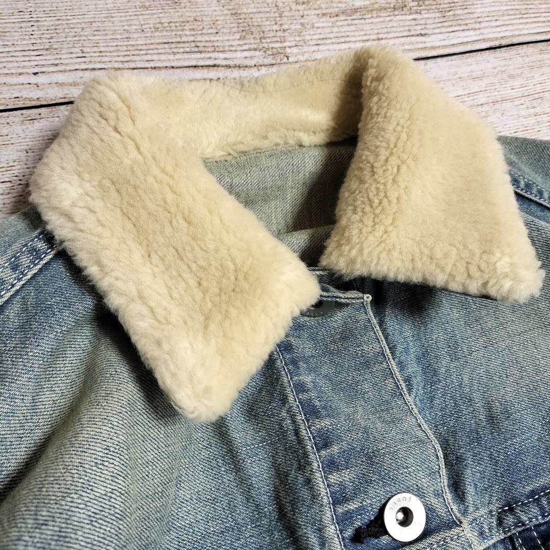 【値下げ交渉歓迎】 サカイ sacai デニムボアジャケット Gジャン 変形 M