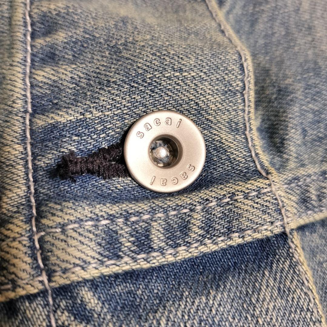 【値下げ交渉歓迎】 サカイ sacai デニムボアジャケット Gジャン 変形 M