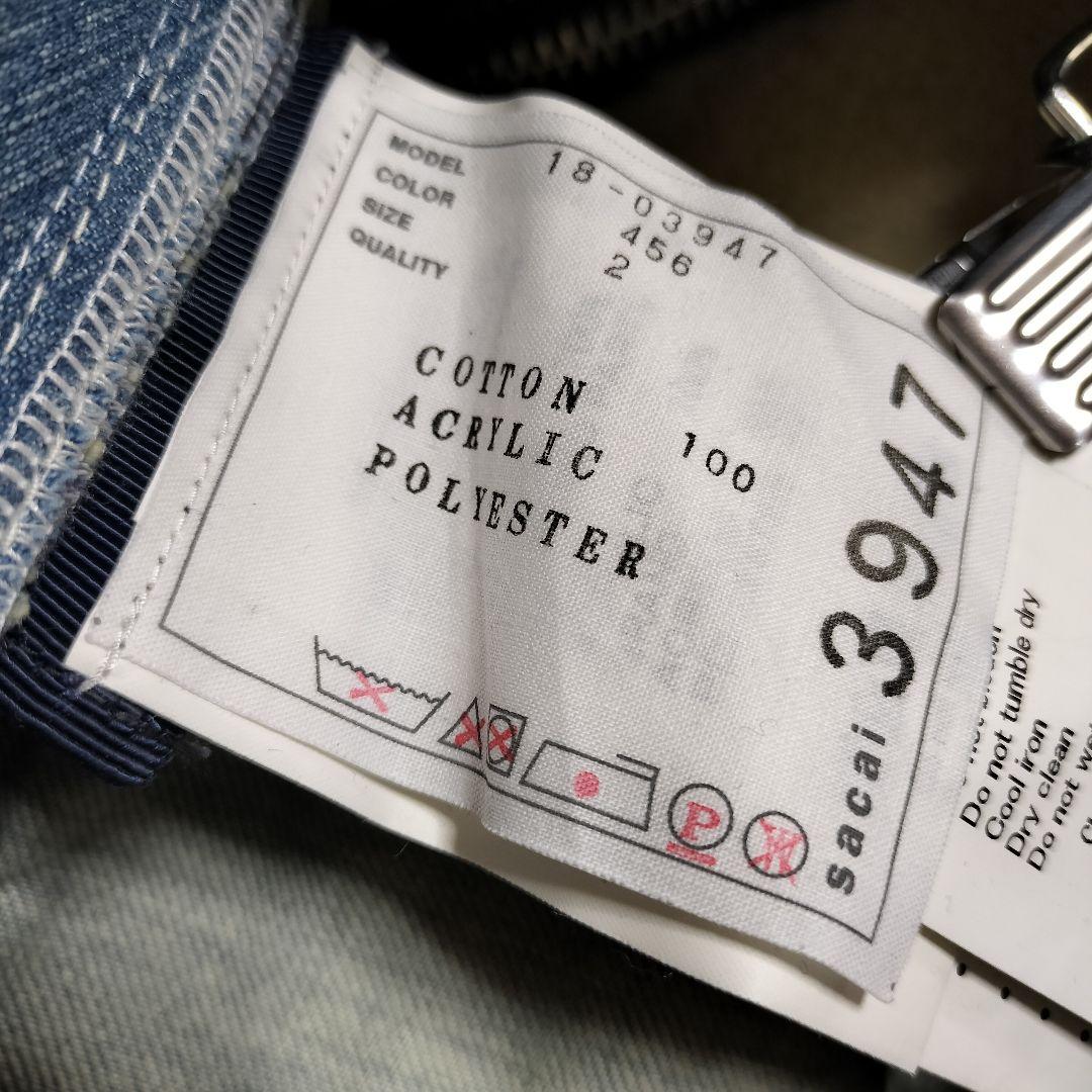 【値下げ交渉歓迎】 サカイ sacai デニムボアジャケット Gジャン 変形 M