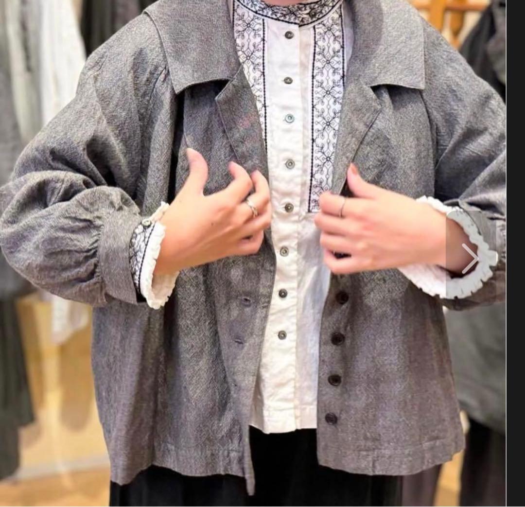 2024nest Robe ネストローブ　 ウールリネンジャケット