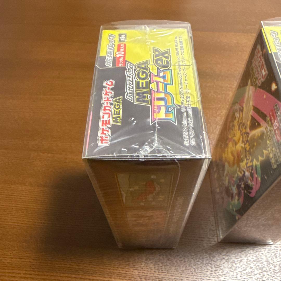 ポケモンカードゲーム MEGAドリームex ボックス　2箱