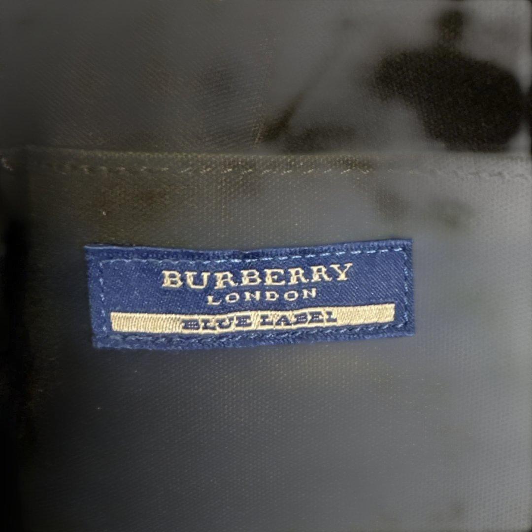 希少✨BURBERRY　バーバリー　ハンドバッグ　ノバチェック　ブルーレーベル