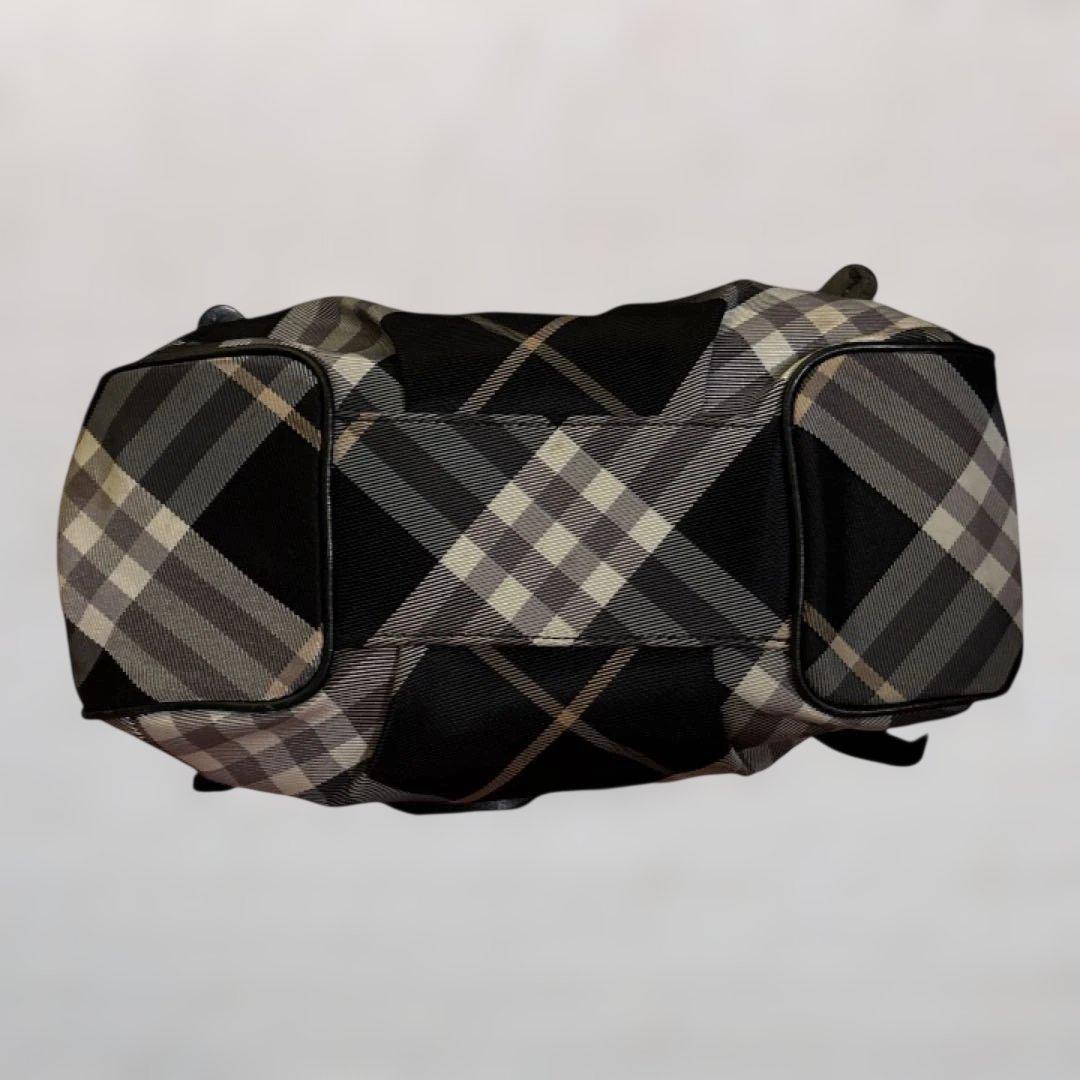 希少✨BURBERRY　バーバリー　ハンドバッグ　ノバチェック　ブルーレーベル