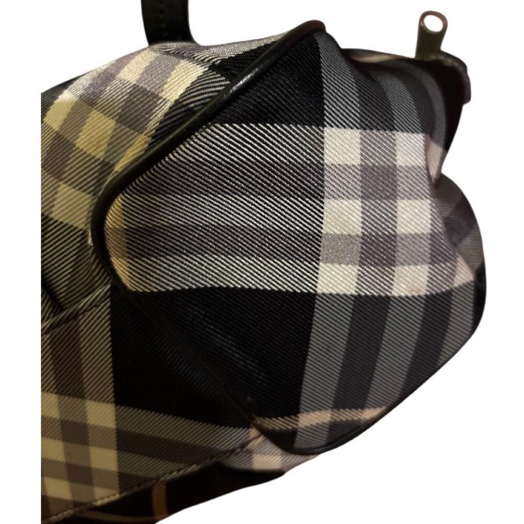 希少✨BURBERRY　バーバリー　ハンドバッグ　ノバチェック　ブルーレーベル