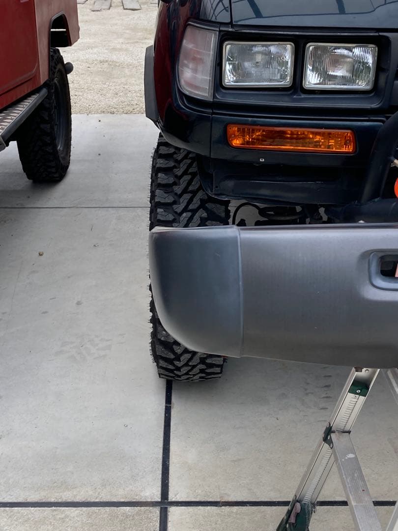 KWSK、純正フロントバンパー、ランクル80後期