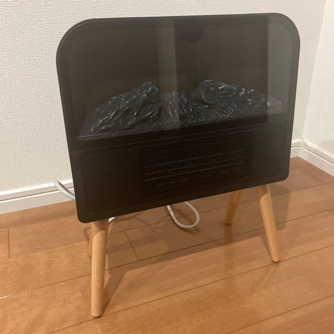 送料込み 匿名配送 ファンヒーター セラミック 暖炉 北欧 暖房 足元