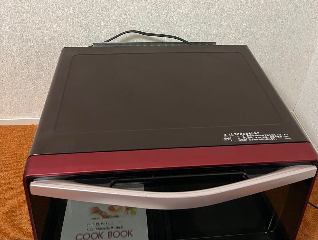 SHARP ２段 オーブンレンジ 1000W レッド 電子レンジ