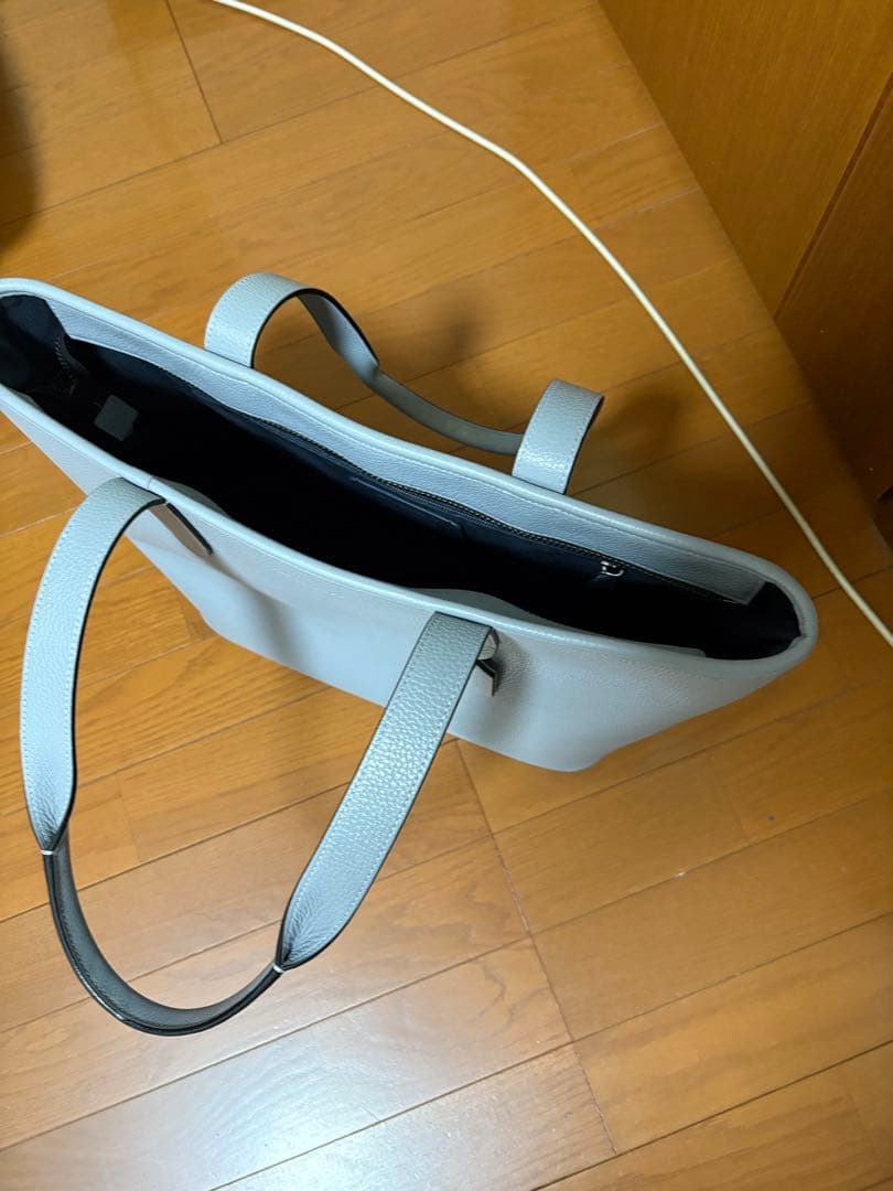 ブルーグレートートバッグ