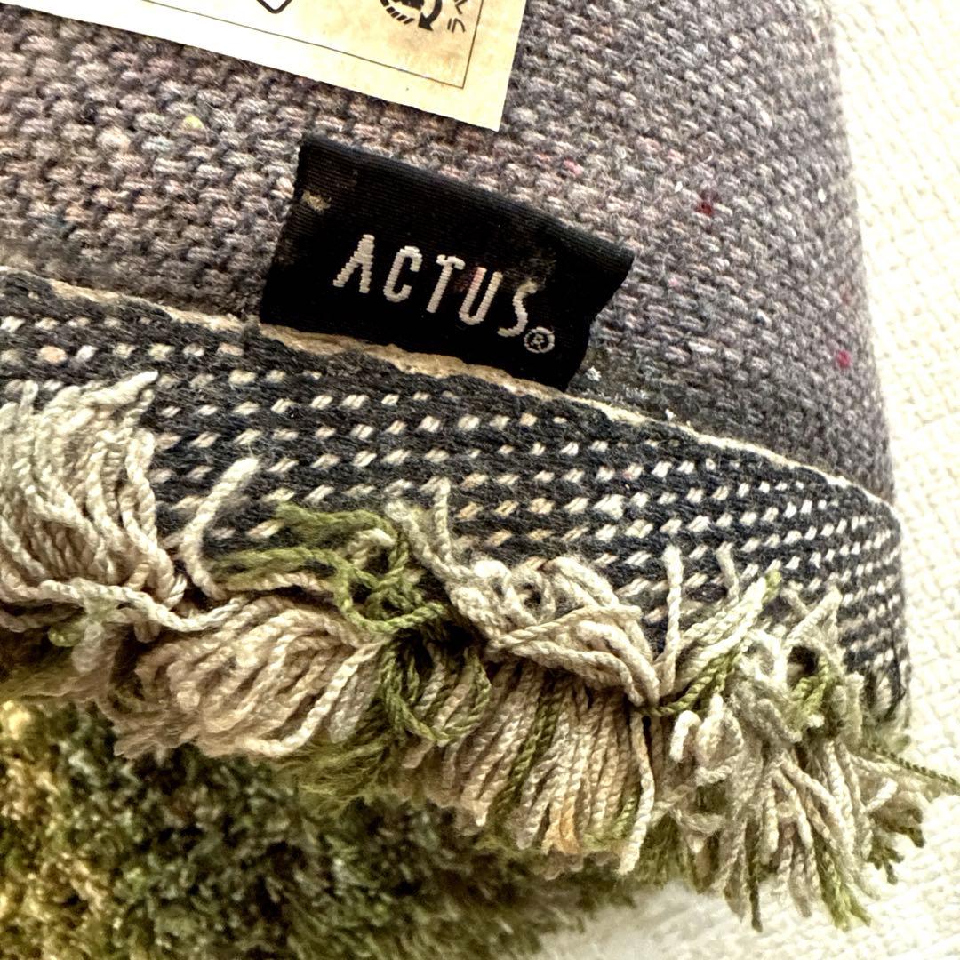 ［岸和田少年愚連隊］ACTUS ラグ (グレー・緑)