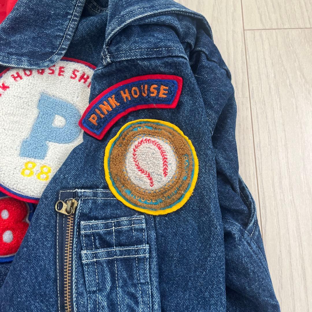 希少) ピンクハウススタジャン　PINKHOUSE