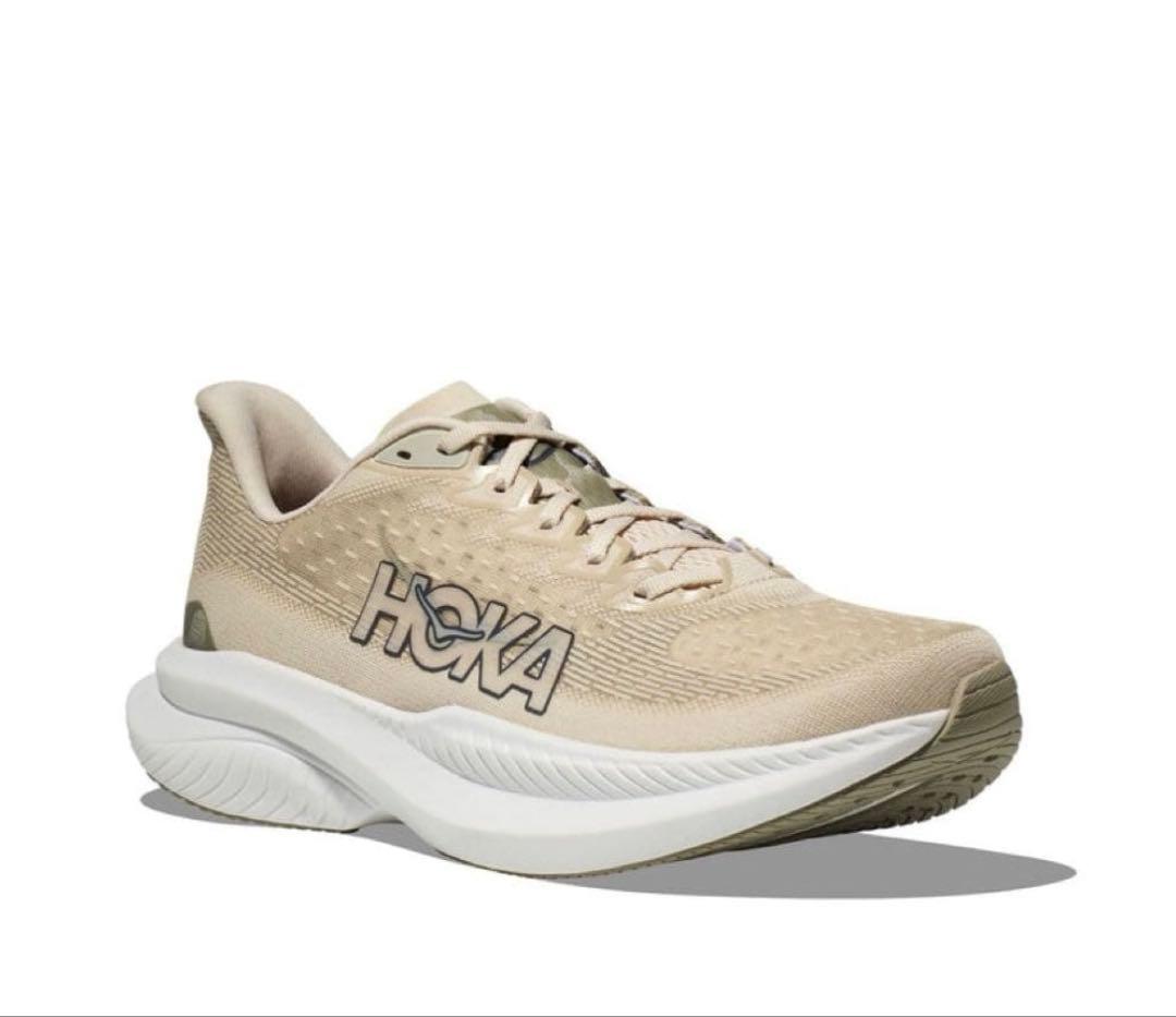 HOKA マッハ 6 MACH 6トレーニングシューズ ベージュ28cm