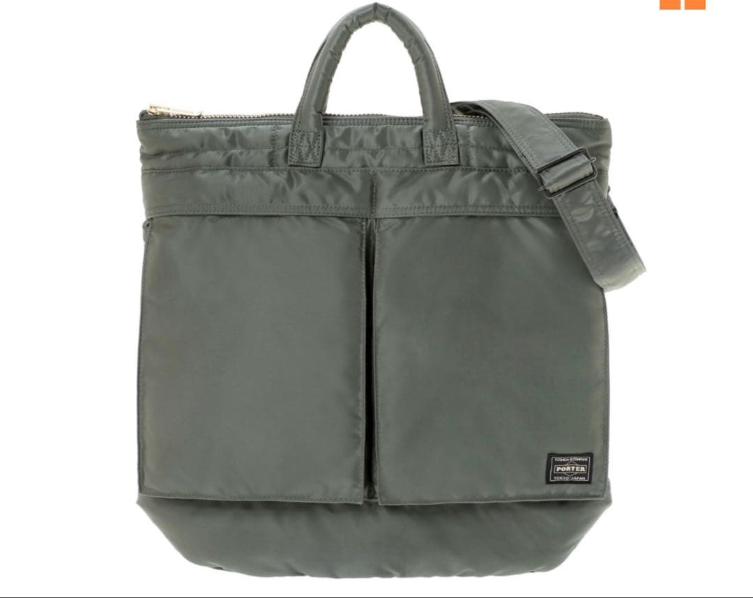 新作！　PORTER ポーター　タンカー　ヘルメットバッグ　セージグリーン