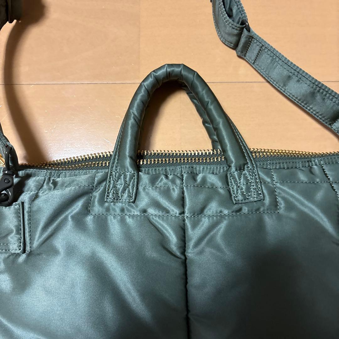 新作！　PORTER ポーター　タンカー　ヘルメットバッグ　セージグリーン