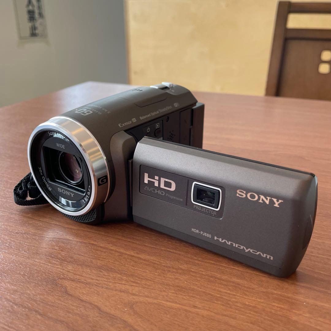 SONY ビデオカメラ　HDR-PJ680