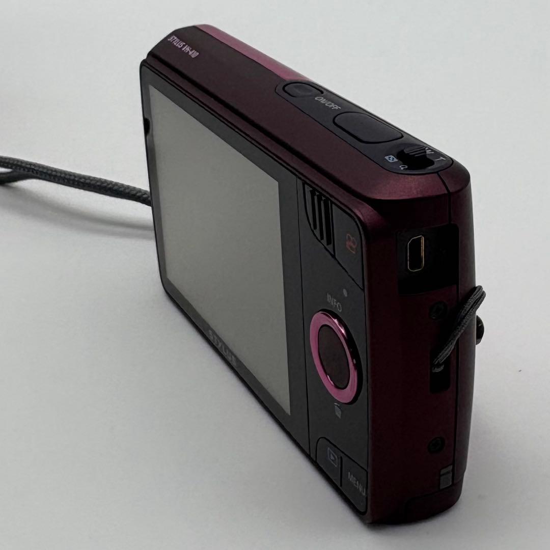 【美品】OLYMPUS オリンパス VH-410 ピンク コンデジ 動作確認済み