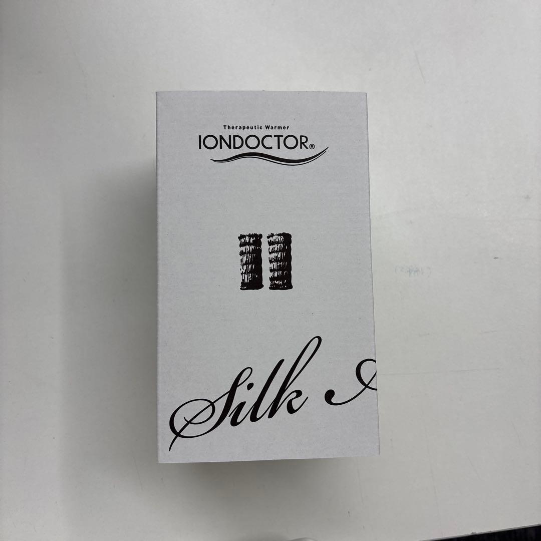 イオンドクター 足首ウォーマー シルク ブラック