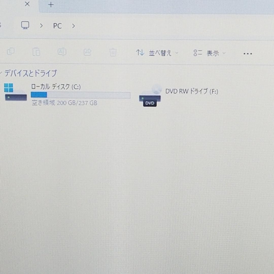 期間限定 新品SSD Win11 DVD再生可 ノートPC NEC (E3019