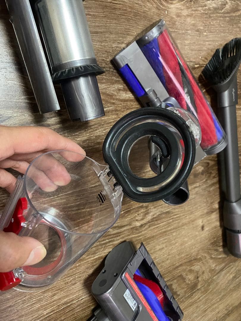 簡易清掃済　dyson micro 1.5kg SV21 FF スタンド付き